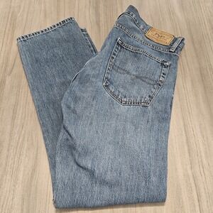 Polo Ralph Lauren Jeans Mens 34x30 Blue Varick Slim Straight Denim Pants